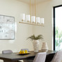 Harmony 5 Light Linear - Brass