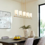 Harmony 5 Light Linear - Brass