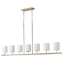 Harmony 7 Light Linear - Brass