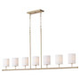 Harmony 7 Light Linear - Brass