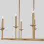 Eldorado 8 Light Linear - Brass