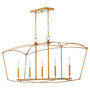 Mantle 5 Light Linear - Gold