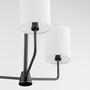 Harmony 3 Light Chandelier - Black