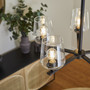 Veno 5 Light Chandelier - Black