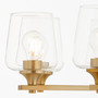 Veno 8 Light Chandelier - Brass