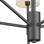 Hamilton 5 Light Chandelier - Black