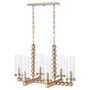 Lee Blvd 6 Light Linear - Brass