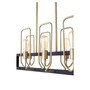 Howe 8 Light Linear - Black