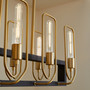 Howe 8 Light Linear - Black