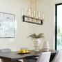 Howe 8 Light Linear - Black