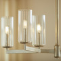 Merrick 6 Light Chandelier - Silver