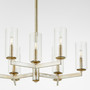 Merrick 9 Light Chandelier - Silver
