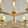 Merrick 9 Light Chandelier - Silver