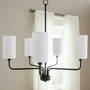 Charlotte 5 Light Chandelier - Black