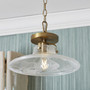 Mled Alabaster Dual Mount - Brass