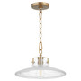 Mled Alabaster Dual Mount - Brass