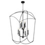 Mantle 9 Light Entry - Black