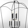 Mantle 9 Light Entry - Black