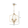Maryse 4 Light Entry - Brass