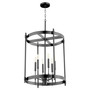Hamilton 6 Light Entry - Black