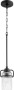 Lazo 1 Light Pendant - Black