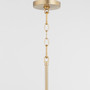 Tribute 1 Light Pendant - Brass