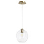 Numen 1 Light Pendant - Brass