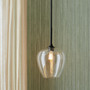 Veno 1 Light Pendant - Black