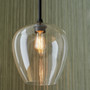Veno 1 Light Pendant - Black