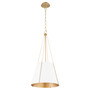 Denise 15" 1 Light Pendant - Studio White