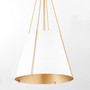 Denise 15" 1 Light Pendant - Studio White