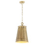 Artisan 11"1 Light Pendant - Brass