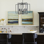 Hammond 8 Light Pendant - Black
