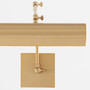15" Gooseneck Picture Light - Brass