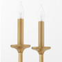Eldorado 2 Light Wall Mount - Brass