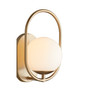 Belmont 1 Light Wall Mount - Brass