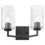 Merrick 2 Light Vanity - Black