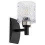 Stadium 1 Light Wall Mount - Black