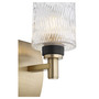 Stadium 1 Light Wall Mount - Brass
