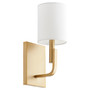 Tempo 1 Light Wall Mount - Brass