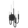 Summit 3 Light Wall Mount - Black