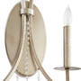 Malin 2 Light Wall Mount - Silver