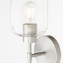 Tribute 1 Light Wall Mount - Nickel