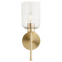Tribute 1 Light Wall Mount - Brass