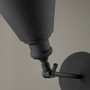 Small Cone Wall Mount - Black