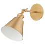Small Cone Wall Mount - Brass