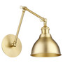 1 Light Wall Mount - Brass
