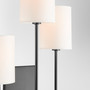 Harmony 3 Light Wall Mount - Black