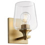 Veno 1 Light Wall Mount - Brass