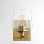 Veno 1 Light Wall Mount - Brass